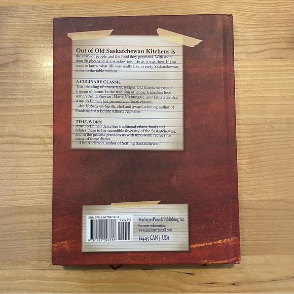 Out of Old Saskatchewan Kitchens cookbook 195 pages - Picture 2 of 5